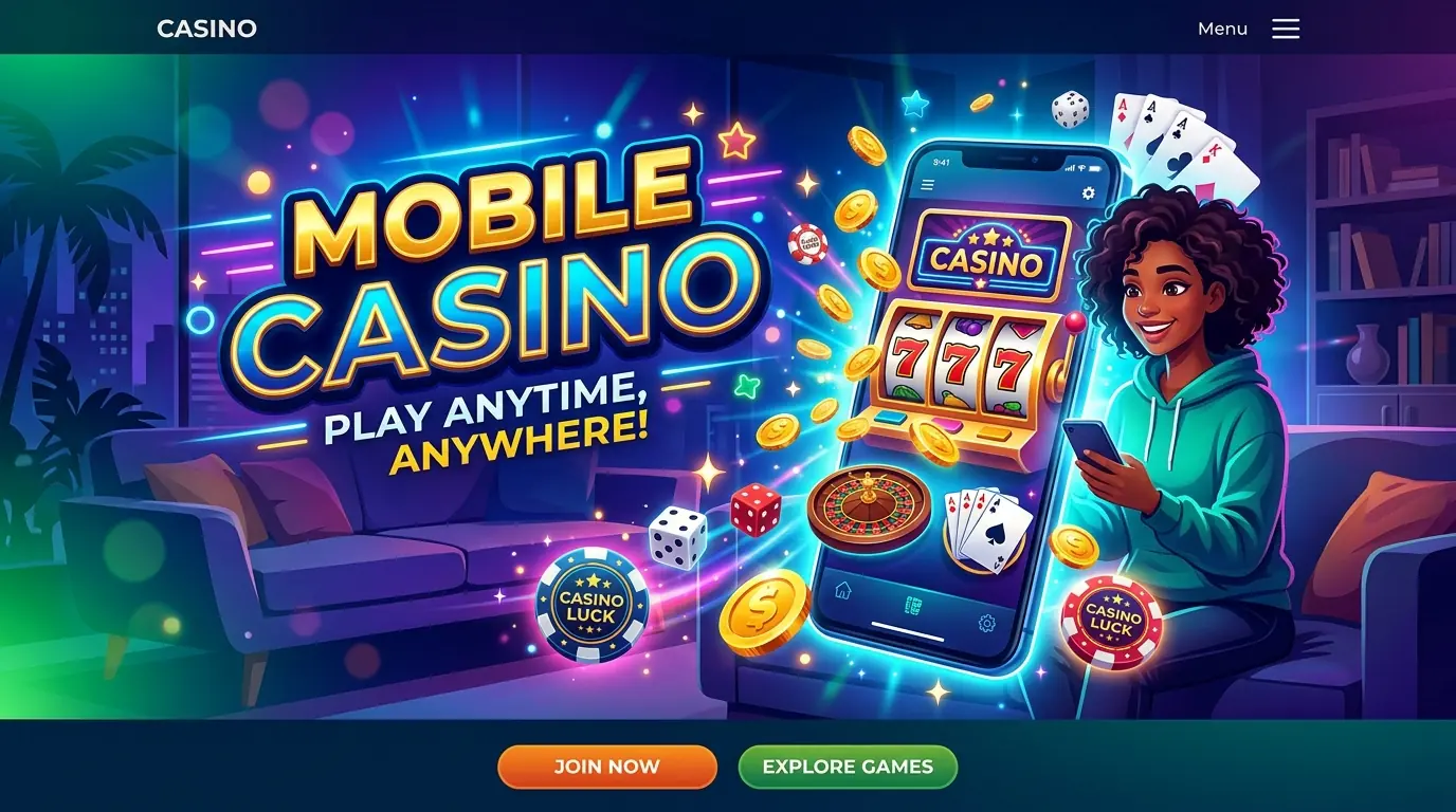 Infinity casino på mobil