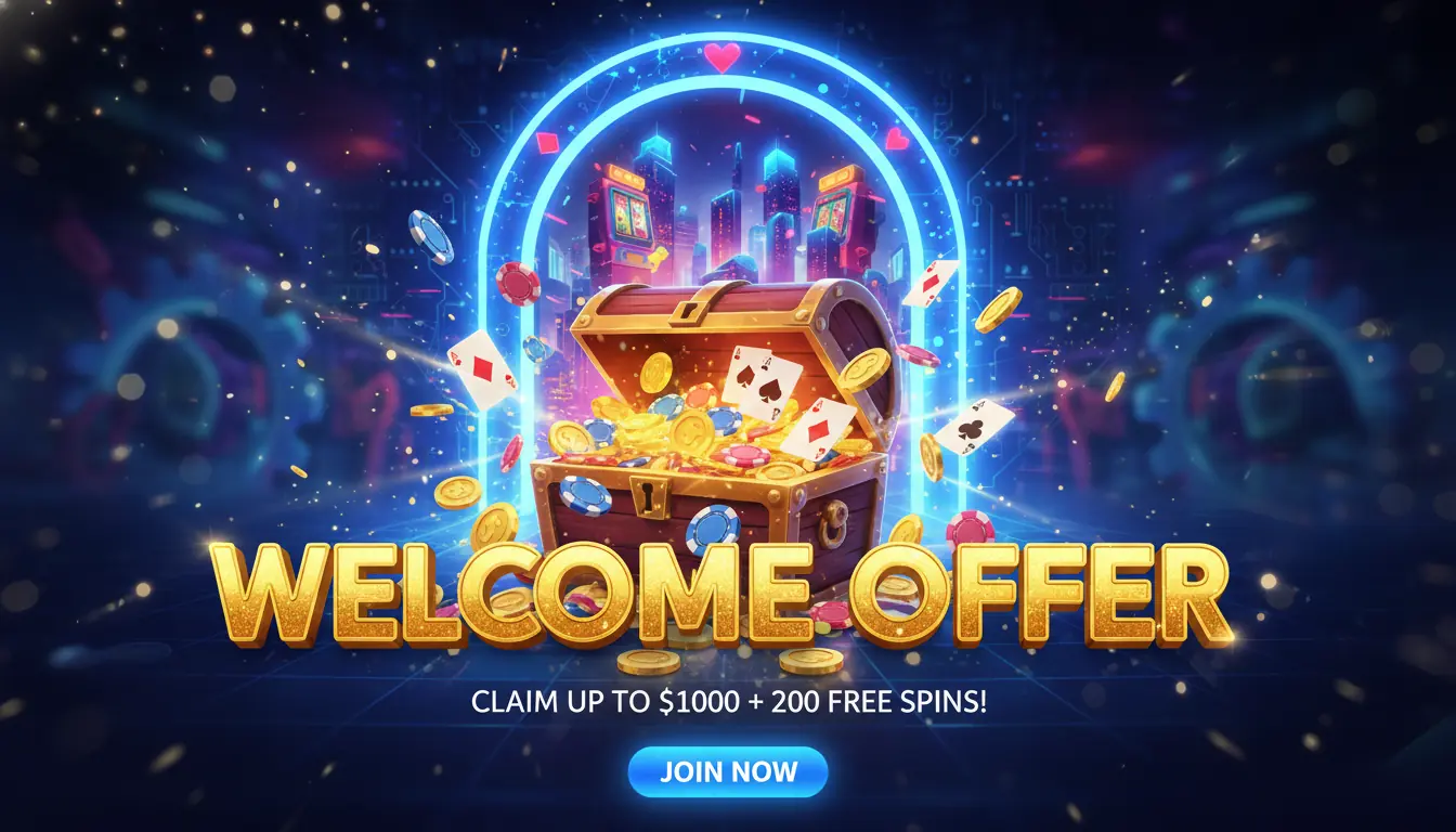 Velkomsttilbud Infinity casino