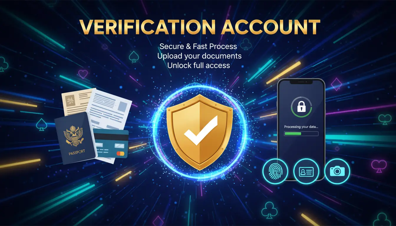 Verifisering Infinity casino
