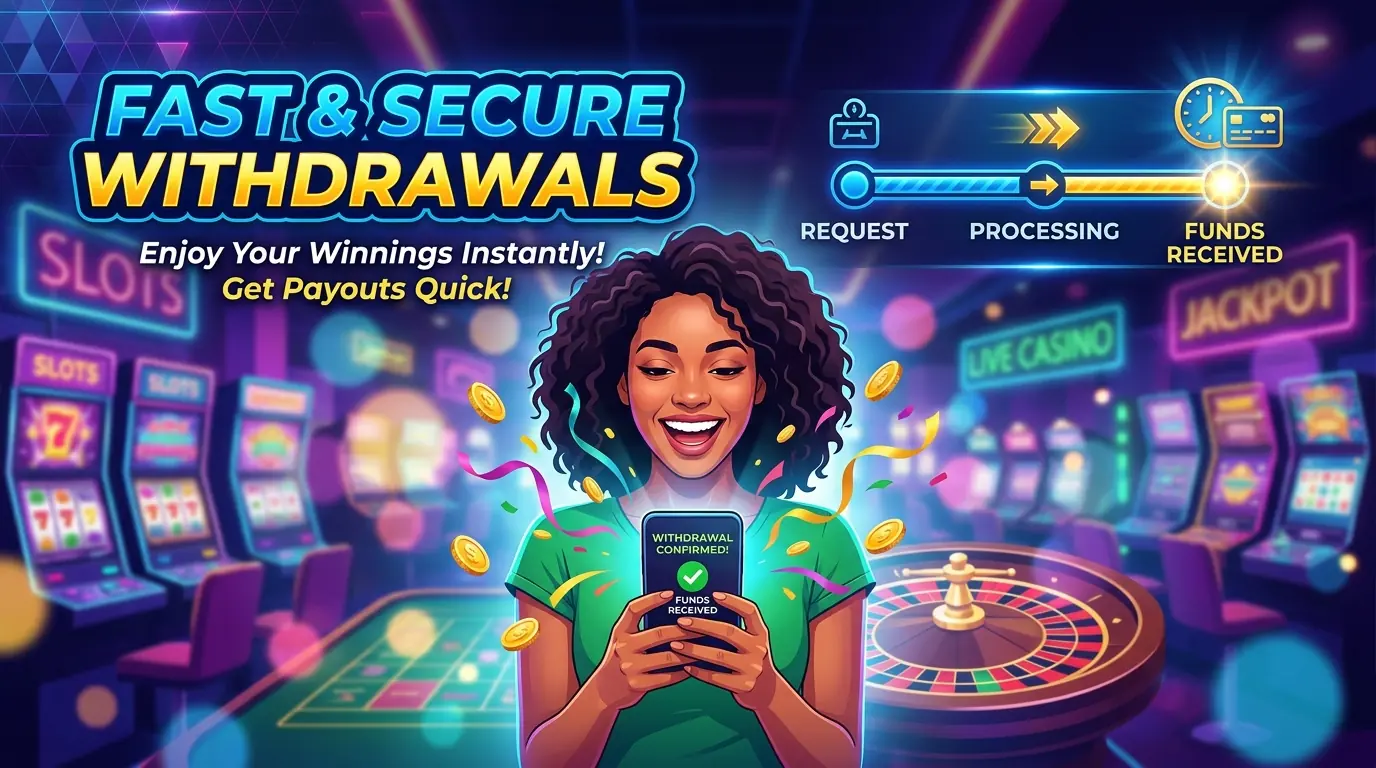 Uttakstid Infinity casino
