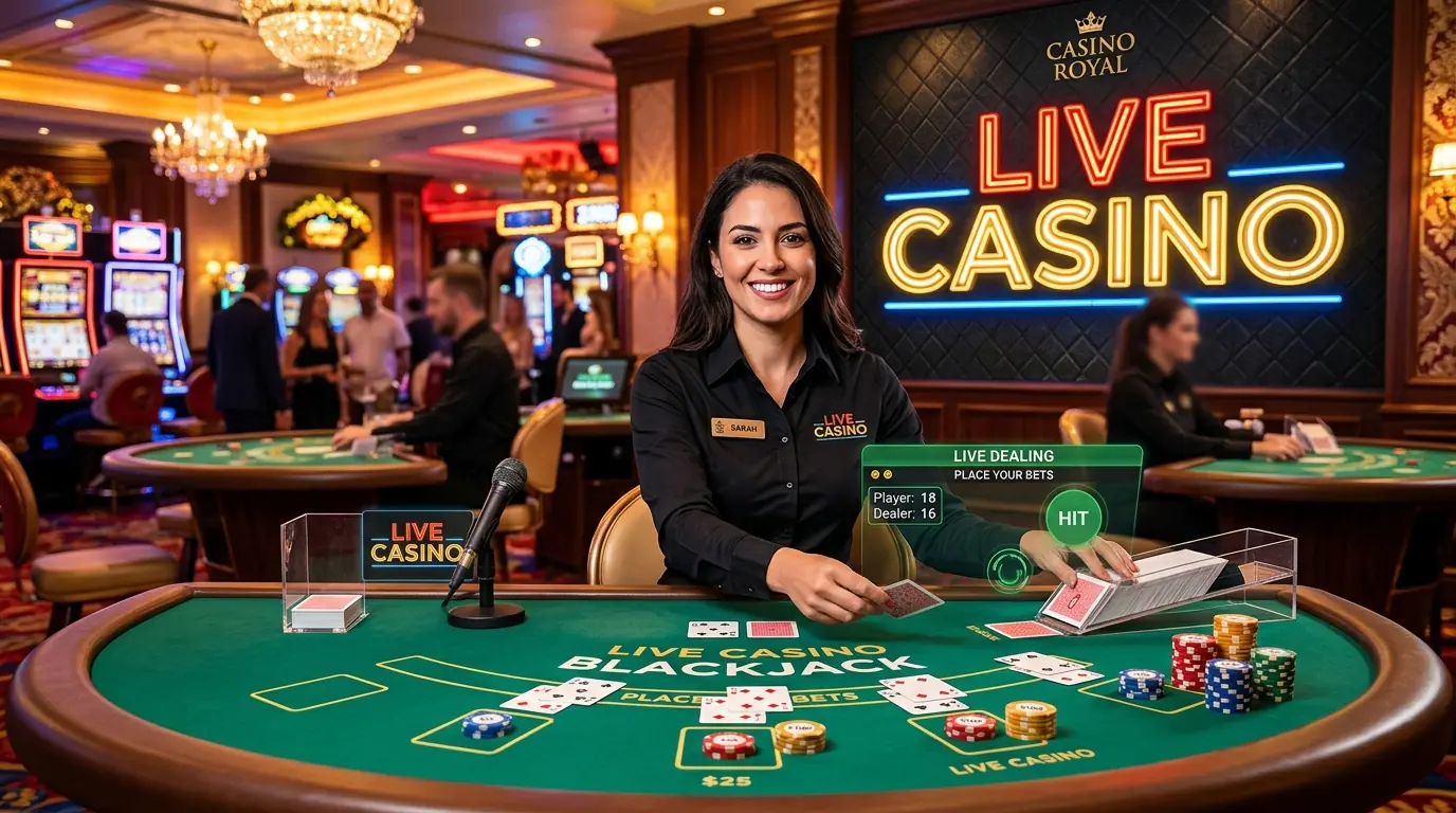 Live casino Infinity casino